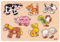 Steckpuzzle Bauernhof Vii Goki