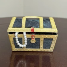 Vintage Penn Plax 1969 Action Treasure Chest Aquarium Decoration 3x2x2"