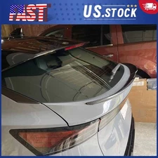 Rear Trunk Spoiler Wing Lip Bumper Carbon Fiber Style For Nissan	ARIYA 2023-2025