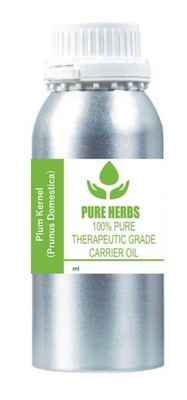 Pure Herbs Plum Kernel 100% Prunus Domestica Pure & Natural Carrier Oil eX467