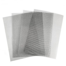 4 PSC 20 Wire Mesh Sturdy Metal Mesh Sheets for DIY Projects 304 Stainless Steel