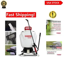 Professional 4-Gallon Backpack Sprayer with Adjustable Nozzles & Filtration