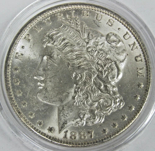 1887 O Morgan Silver Dollar Uncirculated BU