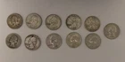 [LOT OF 11] Washington 90% Silver Quarters