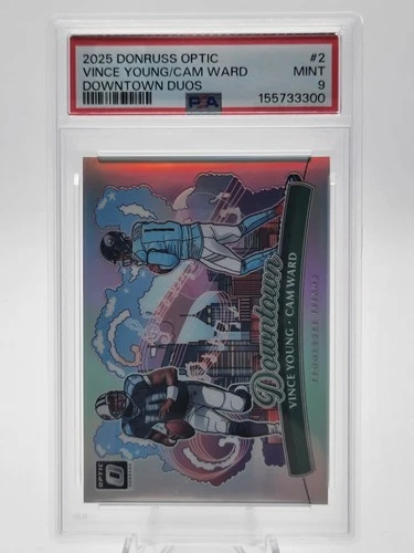 2025 Donruss Optic Cam Ward Base (PSA 9)