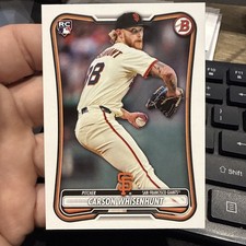 2026 BOWMAN #16 CARSON WHISENHUNT GIANTS RC