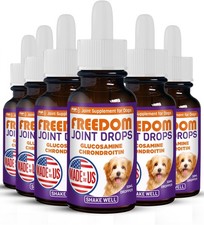 Freedom Joint Drops - Dog Joint Support Supplement with Human-Grade Ingredients