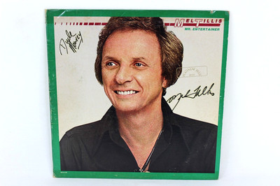 Mr. Entertainer by Mel Tillis LP Vinyl Record Platinum Plus 37121 * Signed *