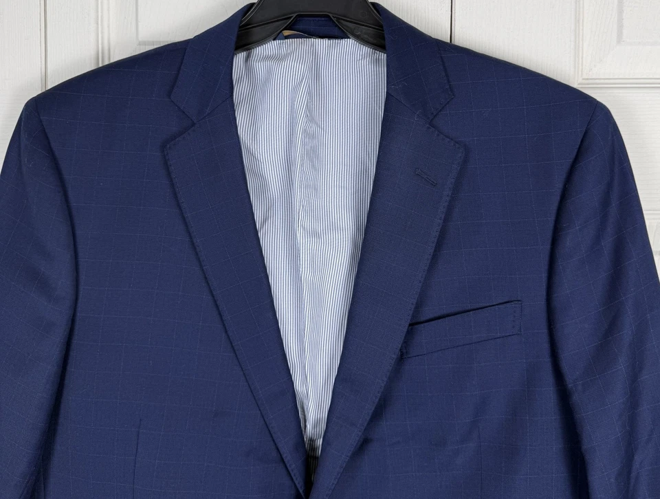 Abrigo deportivo Brooks Brothers Explorer Blazer Regent Fit a cuadros ventana 44R Foto 2 de 4