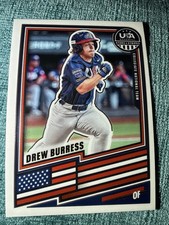 2026 Panini Stars & Stripes Drew Burress Collegiate National Team USA Baseball