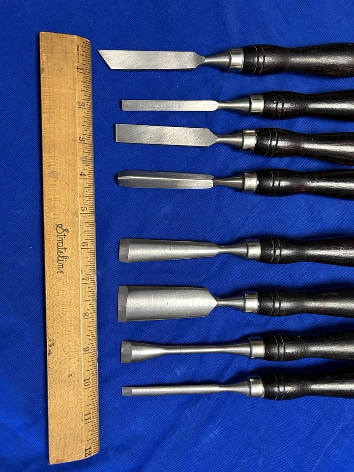 Juego de cinceles de herrería Smith & Wesson Gun de 8 piezas Foto 2 de 4