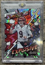 JOE BURROW (CASE HIT) SP 2023 Panini Absolute Football EXPLOSIVE 13 Bengals