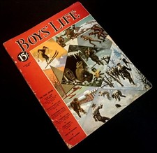 Boys' Life: January 1940 (Dan Beard, Irving Crump) Geronimo