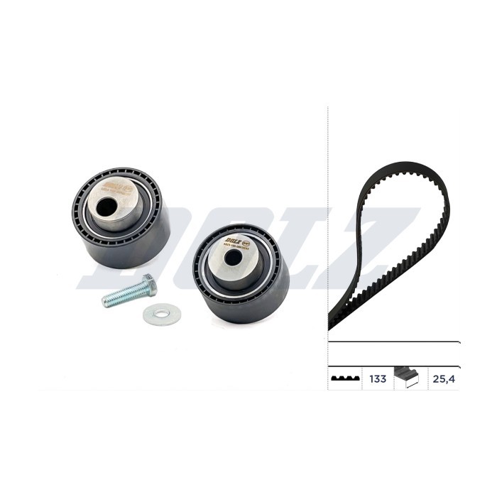 Kit de distribution Citroën C8 Lancia Phedra 2.0 JTD pièce de rechange pour moteur 110