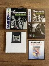 WWF Gameboy Color GBC Wrestlemania 2000  Complete W/ Box  Manual & Map CIB