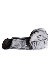 Tushbaby Hip Seat Baby Infant Carrier Gray Grey EUC