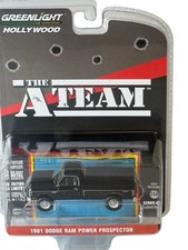 Greenlight Hollywood The A Team 1981 Dodge Ram Power Prospector Series 43 Black
