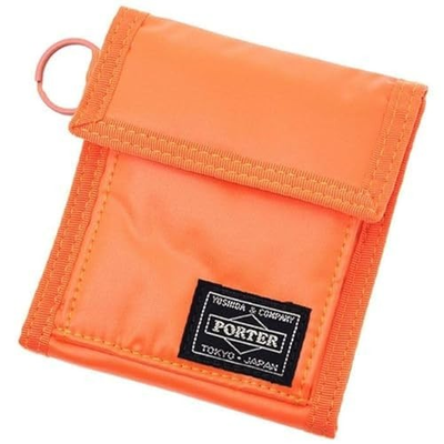#ad PORTER capsule wallet 555 06441 orange $179.39