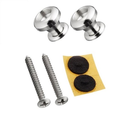 SCUD EP13C 2P Schaller Lock Pin kompatibel Nickel Endpin Gitarrengurt