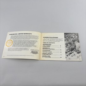 Blades of Steel  Manual | Nintendo NES | Blades of Steel Instruction Booklet