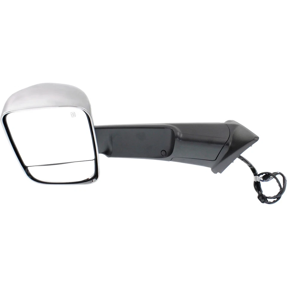 Espejo retrovisor de remolque para Ram 2500 2013 2018 lado izquierdo plegable eléctrico señal de calor luz de charco Foto 4 de 4
