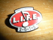 Collectible LOWREY LIFE LAPEL PIN ... A Piece of Genuine Lowrey Nostalgia