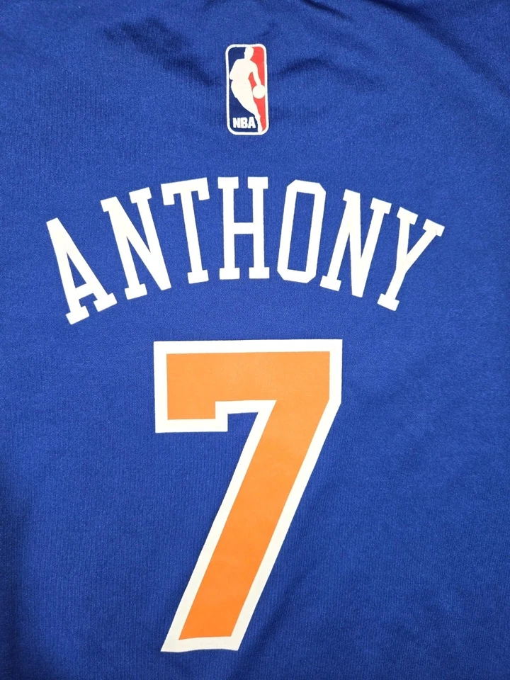 Camiseta Carmelo Anthony #7 New York Knicks NBA Manga Corta Niños Grande 14/16 Foto 4 de 4