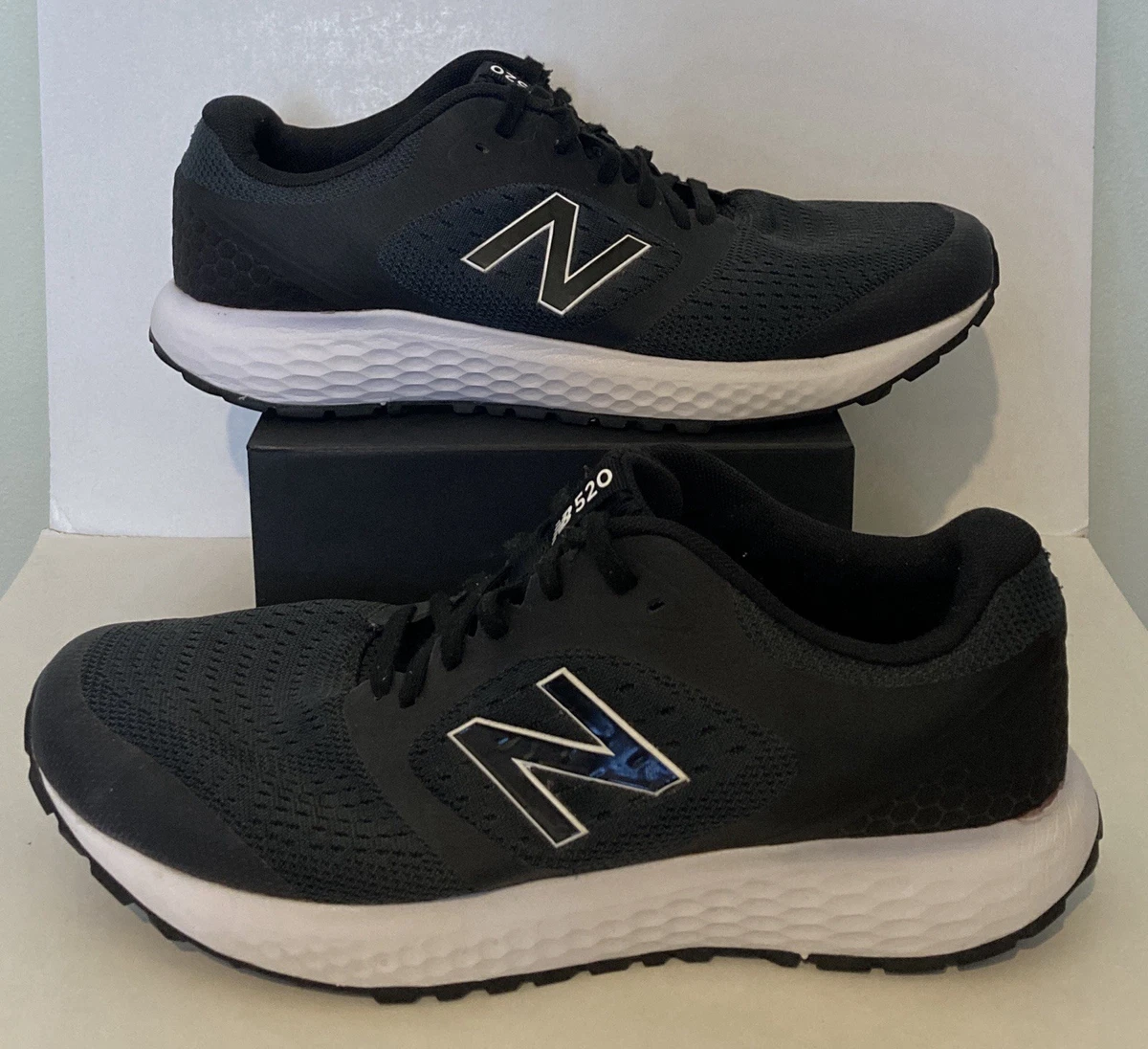 New Balance Black 520 Mens 10.5 4E Extra Wide Running Sneakers M520LK6 Black New Balance Mens 520 V9 Running Shoe | Rack Room Shoes main image 4