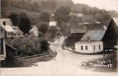 #ad #ad Topsham Vermont VT c1900s Dirt Road Rural Scene RPPC Photo Postcard COPY $4.95