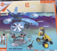 HEXBUG VEX Robotics Discovery Command Explorer STEM Kit 225 Pieces