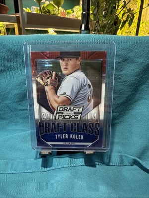  2014 Prizm Perennial DP Draft Class Red White Blue #1 Tyler Kolek	p2s-32684