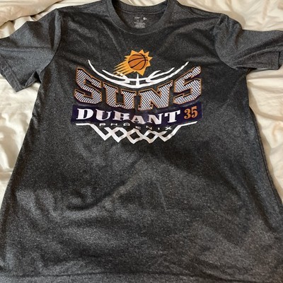 PHOENIX SUNS DURANT Basketball Gray T-Shirt Men Size Medium Crew Neck Graphic