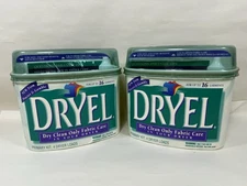 DRYEL Dryer Dry Cleaner Primary Kit 16 Garments Refill Cloths 24 NEW Vintage Lot
