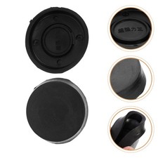 2pcs Rubber Seal Water Pump Cups Professional Hand Pump Pistons for Well (Black)