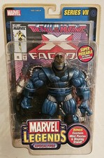 TOY BIZ MARVEL LEGENDS SERIES VII 7 APOCALYPSE with COMIC BOOK & DISPLAY STAND