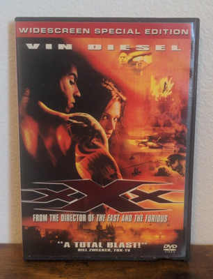 XXX (DVD, 2002)   Action-Packed Thriller! Vin Diesel, Acceptable Condition