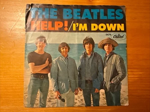 The Beatles – Help!/I’m Down 1965 Capitol 5476 45 7” Vinyl NM-