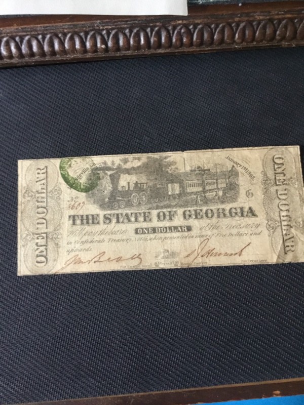 1 dollar The State Of Georgia