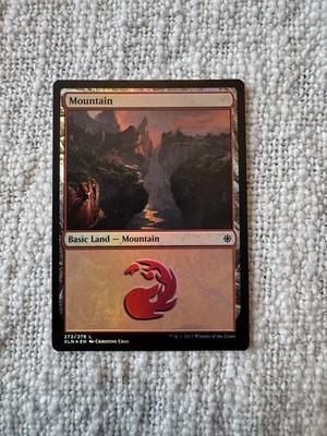 Mountain 272/279 MTG Ixalan NM Magic Foil Holo NM Land Card SEE PICS