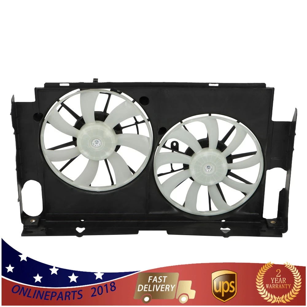 Ventilador Doble De Radiador Para Toyota RAV4 2013-2018 (hecho En Norteamérica) – Refacción Directa