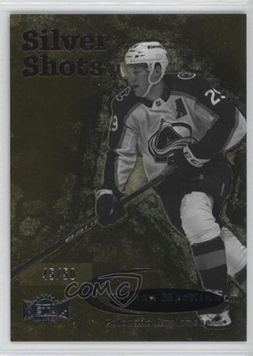2024 Skybox Metal Universe Silver Shots Gold 45/50 Nathan MacKinnon #SS-7 1e0v