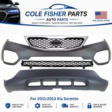 Front Bumper Cover Grille Assembly Kit For 2011-2013 Kia Sorento Front Bumper Cover Grille Assembly Kit For 2011-2013 Kia Sorento