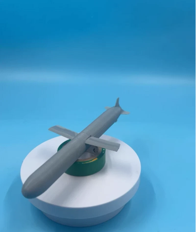 3D Printed 1/32/72 Kalibr 3M14 submarine-launched cruise missile Unpainted Model - Image 2 of 4