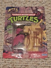 TMNT SPLINTER 1988 Playmates Teenage Mutant Ninja Turtles 10 Back MOC AFA