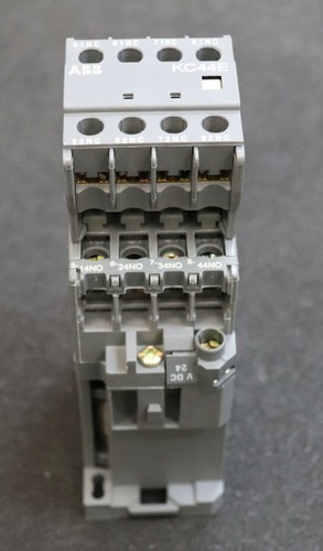 ABB Hilfsschütz KC44E Spule 24VDC Ith=10A 690VAC AC-15 FPH1423001R0441 - Picture 2 of 8