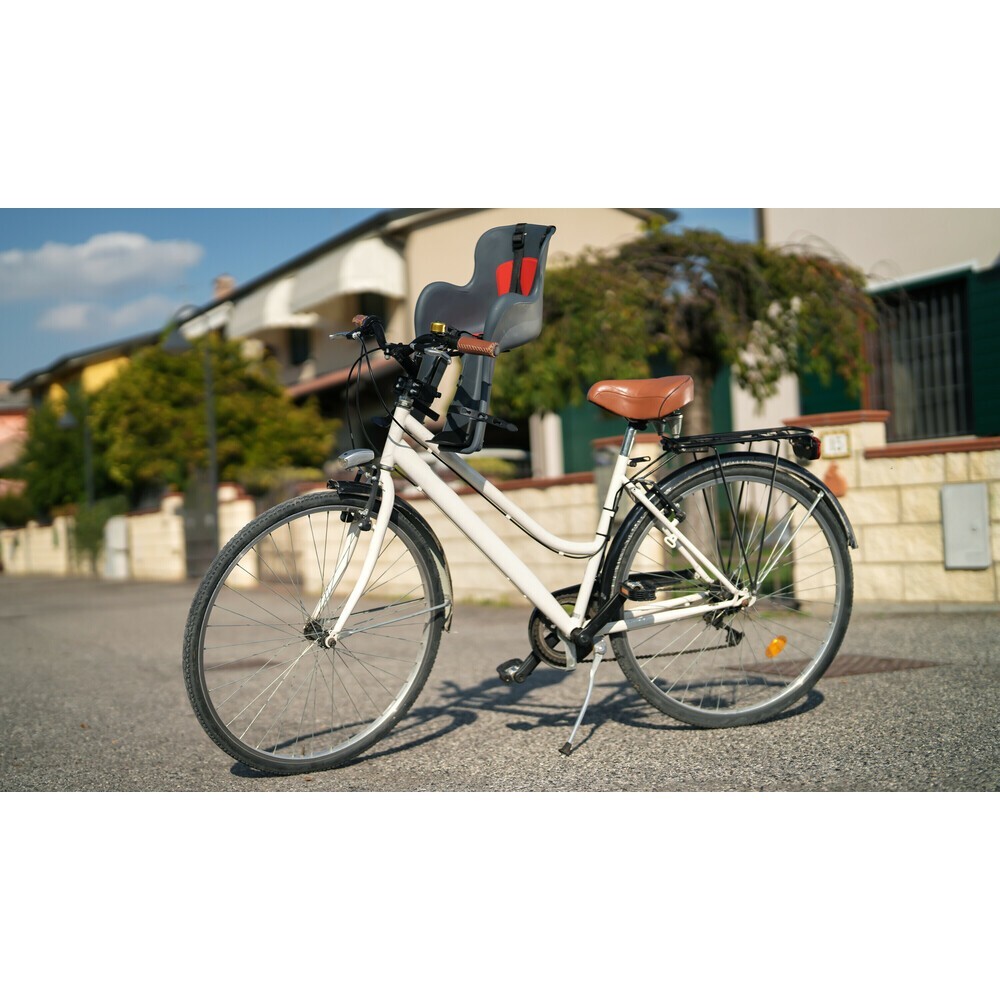 Seggiolino per bici da bambino attacco anteriore foto 4