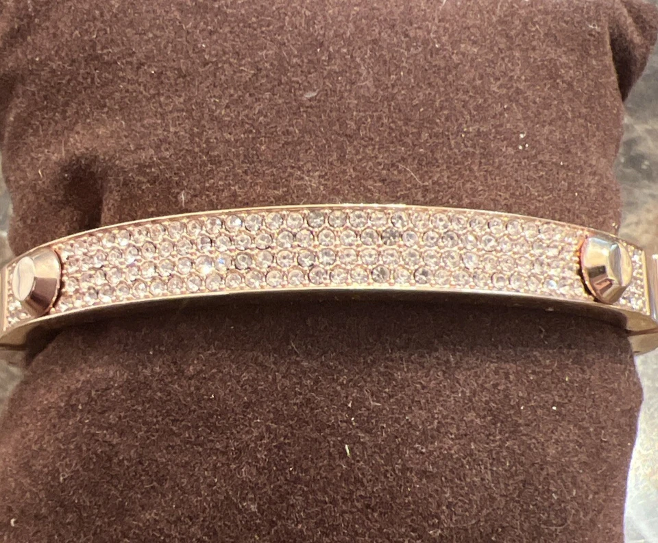 PULSERA BAGUETTE MICHAEL KORS ASTOR TONO ORO ROSA MKJ2747 Foto 2 de 4