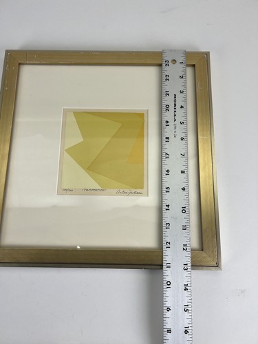 Anton Fortescu-Smyth Serigraph Temptation Signed Framed Modern Contemporary Art - Picture 11 of 12