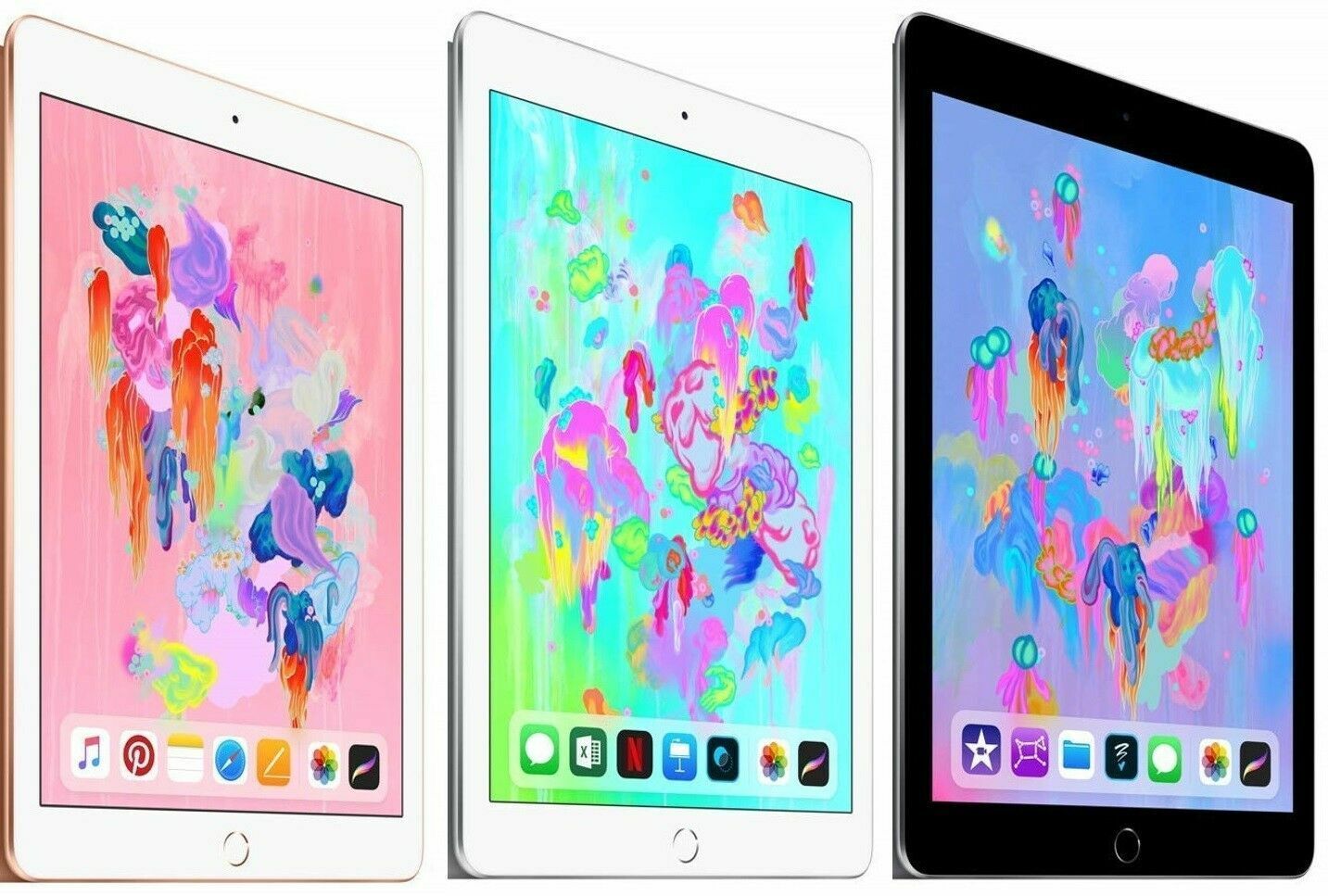 Avenue gå på indkøb hans Apple iPad 6 - 6th Generation WiFi A1893 32GB 128GB 9.7 2018 Model - Good |  eBay