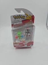 2023 Jazwares Toys Nintendo Pokemon Battle Figure Pack Roselia Pawniard Sealed